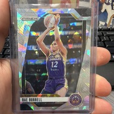 Panini 2024 Prizm WNBA Rae Burrell Cracked Ice #62 Los Angeles Sparks