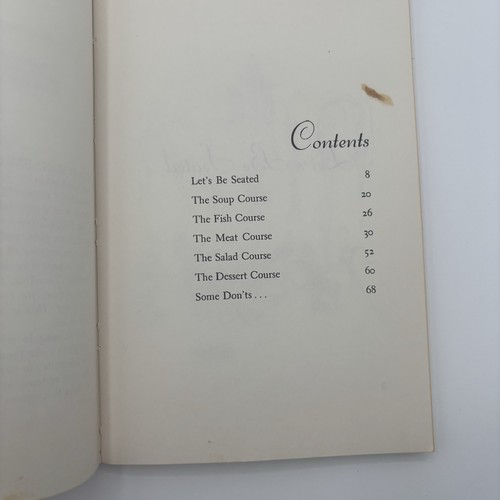 Tiffany’s Table Manners For Teenagers Vintage Etiquette Guide Book 1961 - Imagen 9 de 12