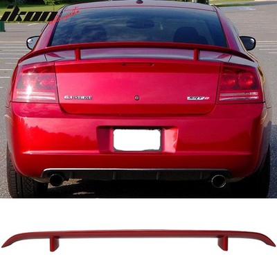 Fit 08-23 Dodge Challenger OE Style Trunk Spoiler PRH Red Crystal