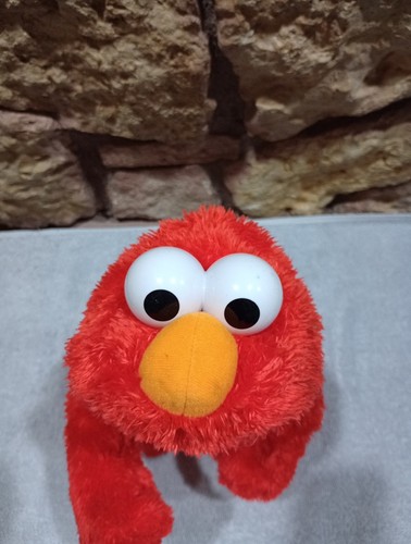 Let's Rock Elmo Animated Singing 14'' Plush Sesame Street Hasbro Toy 2010 - Picture 2 of 6