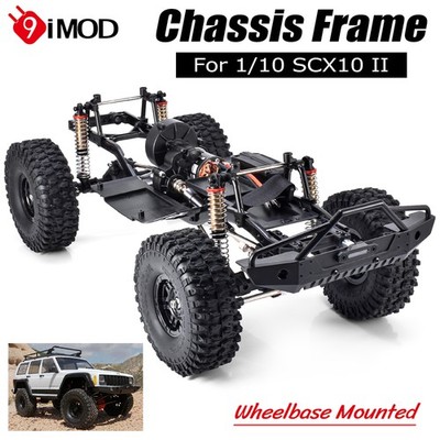 Chassis Frame Wheelbase Mounted For 1/10 SCX10II 90046 RC Crawler Car Base Set