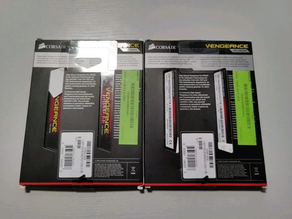 Corsair Vengeance DDR3 4x8 = 32GB 2133MHz CL11 - Bild 2 von 4