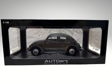 AUTOart 1/18 Volkswagen Beetle 1200 Limousine 1955 Metallic Gray Unused