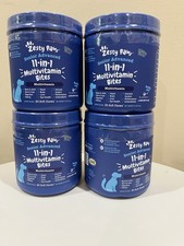 Zesty Paws 11-1 Multi Bites for Senior Dogs All Sizes Everyday Vitality Lot Of 4