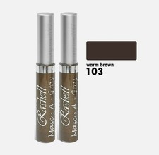  2 Pack Rashell Masc-A-Gray Hair Mascara Touch Up Gray Root  103 Warm Brown 