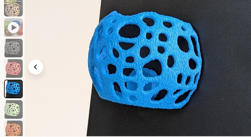 rn Magnetic Air Plant Air Holder Organic Lattice Design | Indoor Plant Decor Cra