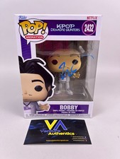 Ken Jeong Signed Bobby KPop Demon Hunters WS Funko Pop 2432 w/ ACOA COA