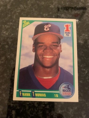 1990 Score Baseball #663 FRANK THOMAS ROOKIE