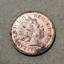 UNITED KINGDOM 🇬🇧 ONE (1) PENNY COIN 1999 (QUEEN ELIZABETH II)