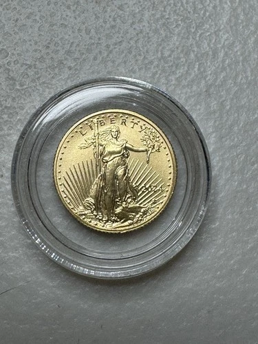 2024 1/10 Oz American Gold Eagle In Capsule