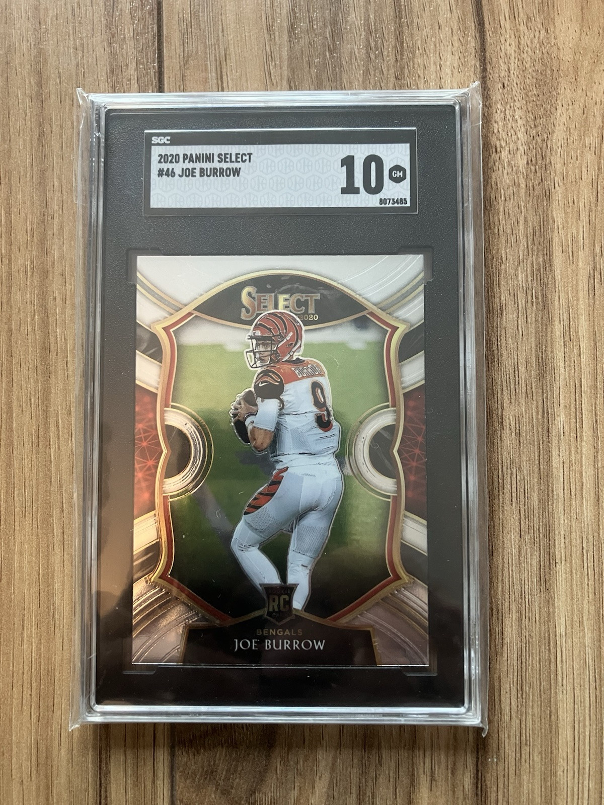 2020 Panini Select - Concourse Joe Burrow #46 (RC) SGC Grade 10