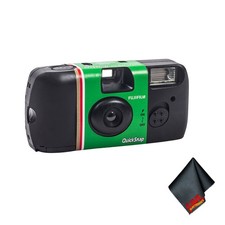 FUJIFILM QuickSnap Flash 400 Disposable Camera 27 Exposures , Bundle