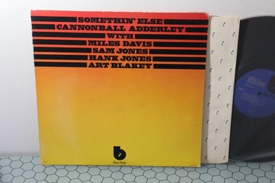 Cannonball Adderley/Miles Davis - Somethin Else, 1959 LP (RE)Blue Note BN-LA169