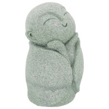 Buddha Sandstone Statues: Mini Zen Monk Figurine Sculptures for Fish
