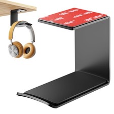 Headphone Stand Hanger,Headset Holder Mount,Aluminum Hook with Strong Adhesiv...