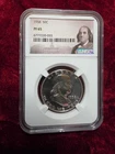 1958 FRANKLIN SILVER HALF DOLLAR PF65 NGC