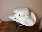 7 3/4~TILLEY ENDURABLES~Aussie~SNAP-UP SIDES~White~BOONIE Hat~COTTON~ReadLabel — photo 4