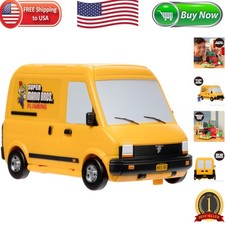 Interactive Super Mario Van Playset with 1.25 Mini Mario Figure Warp Pipe