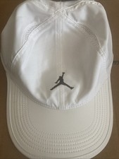 Nike Air Jordan Dri-Fit Club Cap Hat White M/L New Adjustable
