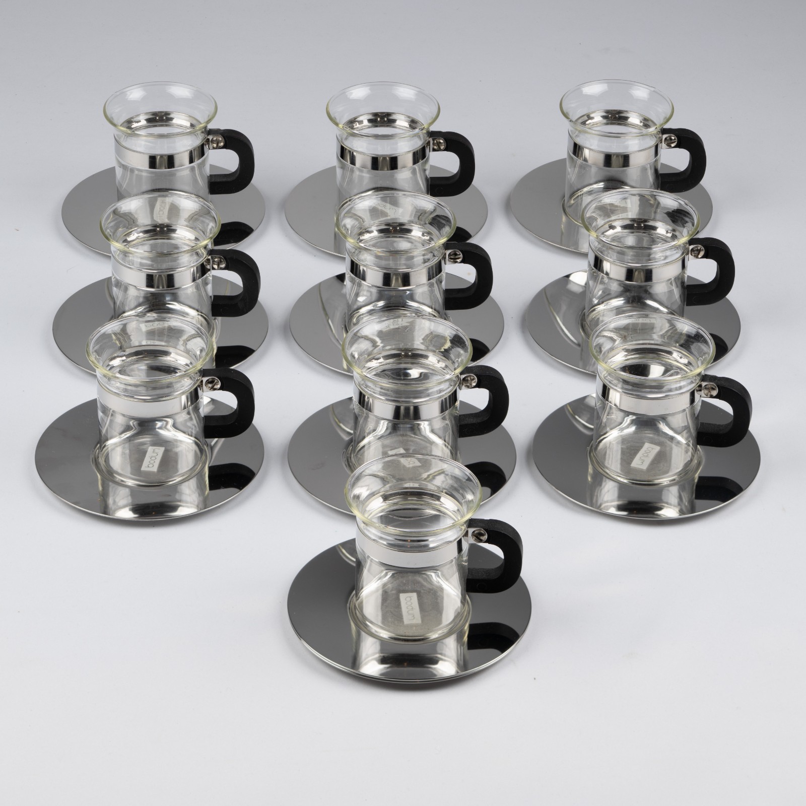 BODUM 4992 C Jorgensen Chambord Espresso Cups - set of 10 Gl