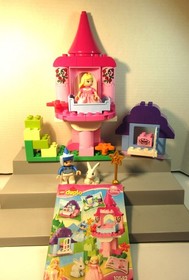 Lego Duplo #10542 Disney Princess Sleeping Beauty&rsquo;s Fairy Tale Near Complete