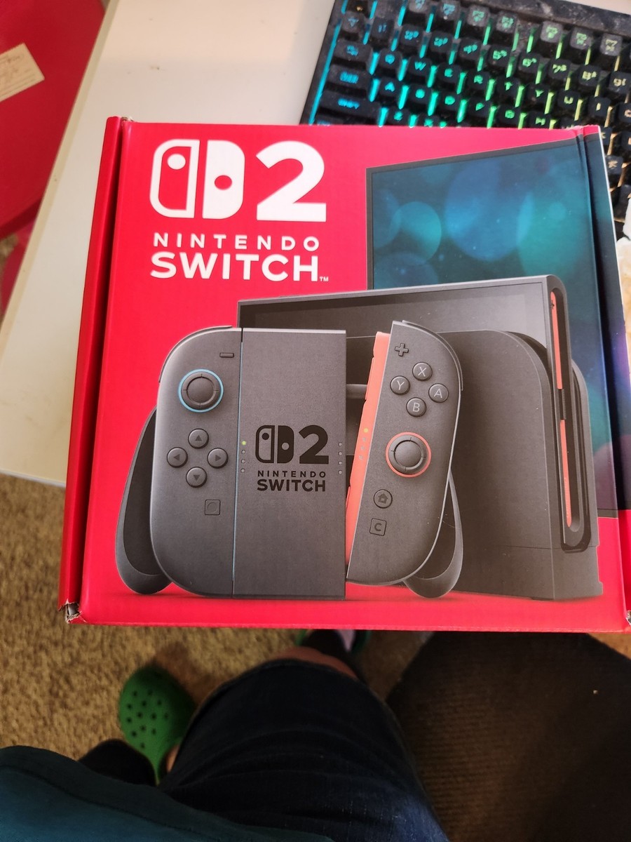 Nintendo Switch 2 Console (Box Only) with inserts | eBay