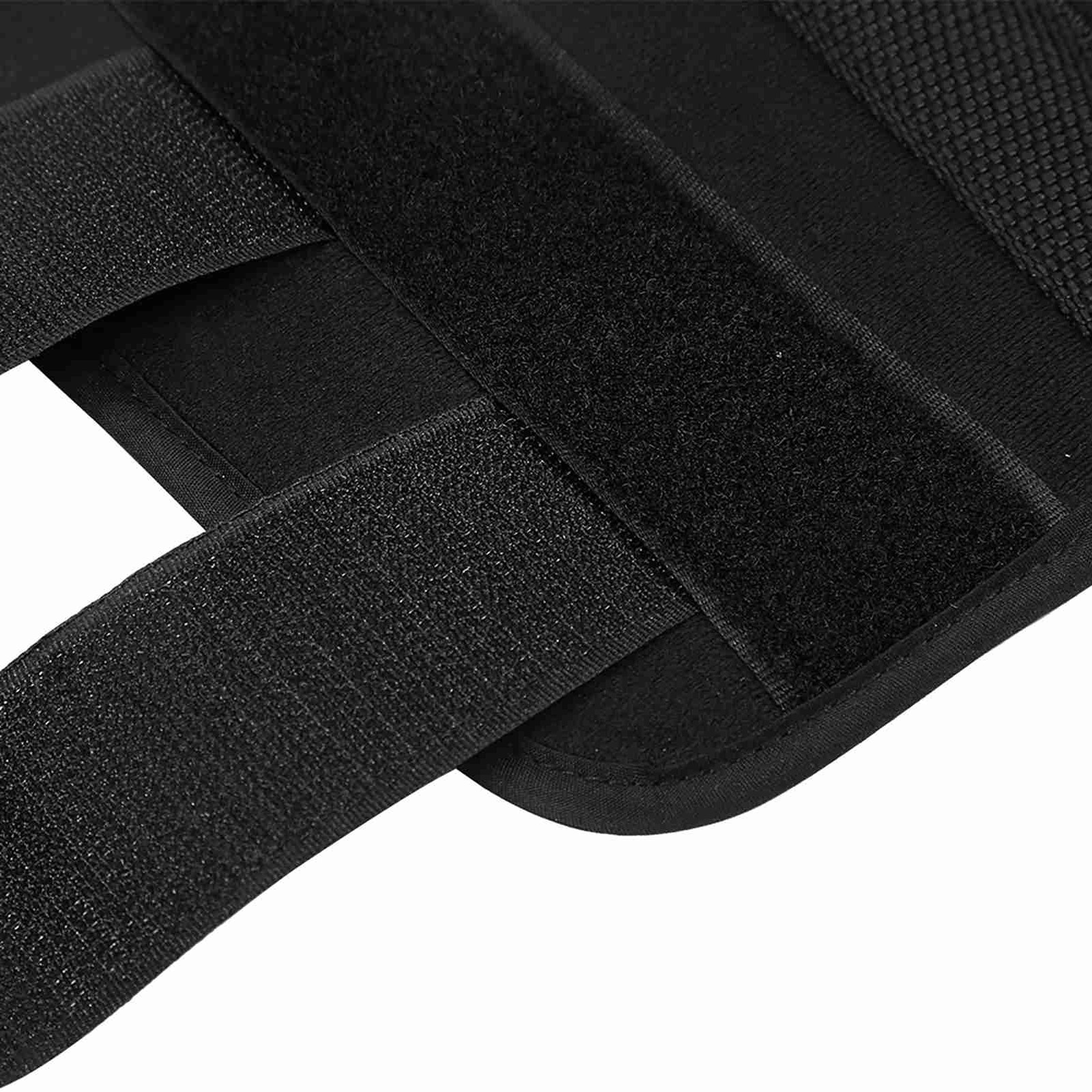 Breathable Arm Splint Support Soft Upper Limb Support For Recovery Black S