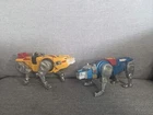 Vintage Voltron 1981 Y&k GB-36 Lion #4 & #5 From Japan Go Lion Bundle Of 2