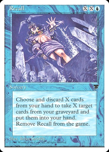 MTG - Recall - Chronicles - Magic the Gathering