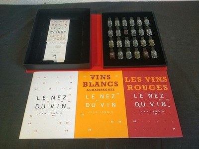 Le Nez du Vin von Jean Lenoir - 24 weiße und rote Aromen kostenloser Versand 