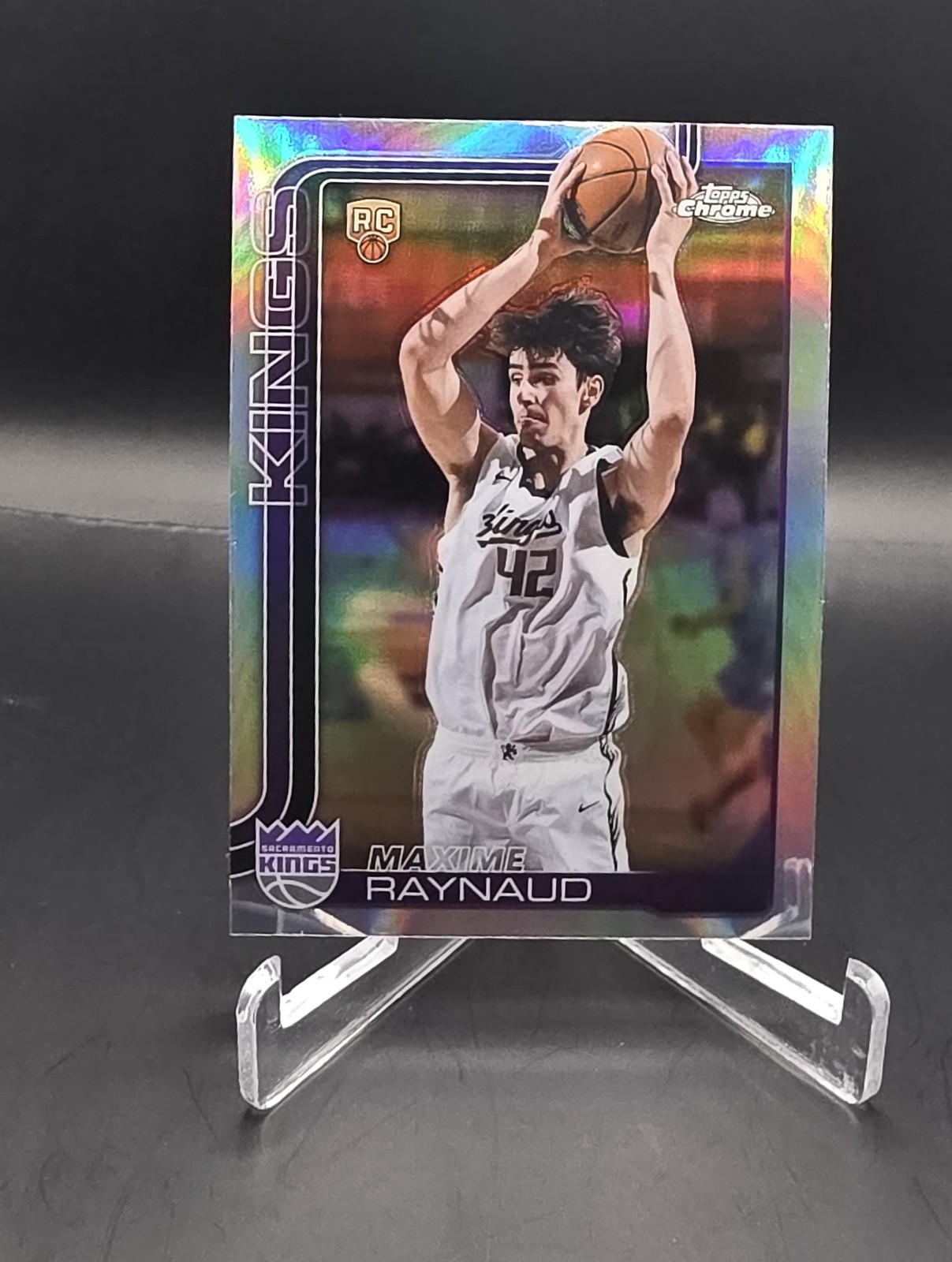 2025-26 Topps Chrome #293 Maxime Raynaud Refractor