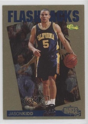 1995 Classic Images Four Sport Flashbacks 4445/4495 Jason Kidd #TF2 HOF 0l2