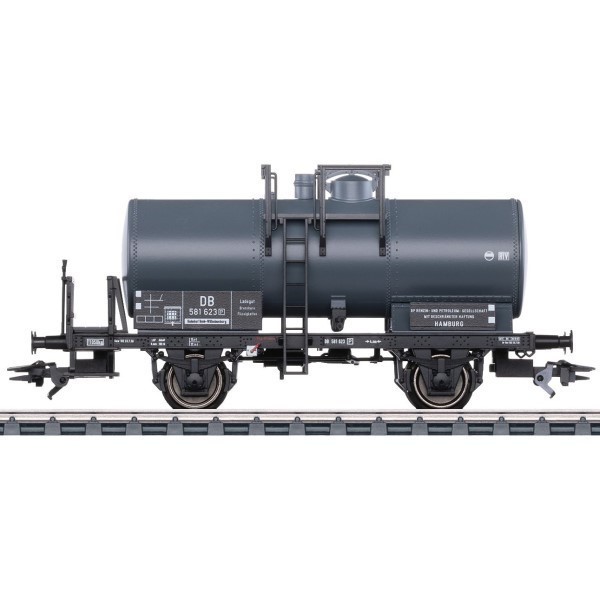 Mrklin 00719-01 Kesselwagen BP Hamburg mit Bremserbhne DB Ep.III HO NEU