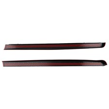Black Rail Protectors For Chevrolet Silverado 1500 07-13 7241104 66 Bed Caps