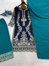Party Dress Bollywood Salwar Kameez Ready To Wear Suit Pakistani Wedding Indian