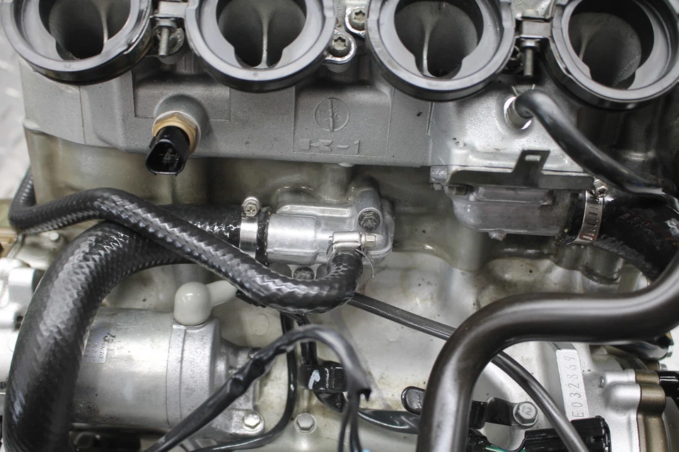 2004 KAWASAKI NINJA ZX6R ZX636B1 COMPLETE RUNNING ENGINE MOTOR - Image 3 of 4