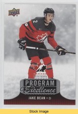 2017 Upper Deck Team Canada Juniors Program of Excellence Jake Bean READ d4e