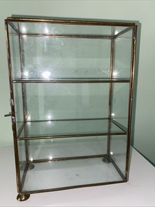 Vintage Glass Display Case | eBay