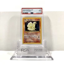 NINETALES - 12/102 POKEMON CARD 1999 BASE SET UNLIMITED - FRESH SLAB PSA 9 MINT