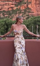 BNWT Zimmermann Coco Bow Linen Dress