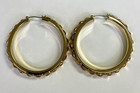 QVC Wendy Williams Intricate Enamel & Facet Hoop Earrings — photo 4