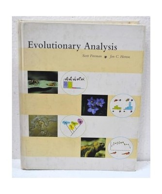 Evolutionary Analysis, Scott Freeman, Jon C. Herron