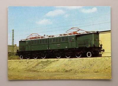 Postkarte - Elektrische Güterzuglokomotive E 95 02, Verkehrsmuseum Dresden, 1981