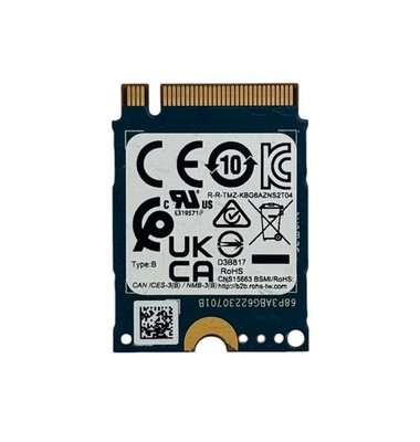 Kioxia KBG60ZNS256G BG6 256GB M.2 2230 NVMe PCIe Gen4x4 Solid