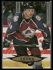 1995-96 FLEER ULTRA EXTRA SCOTT YOUNG COLORADO AVALANCHE #226