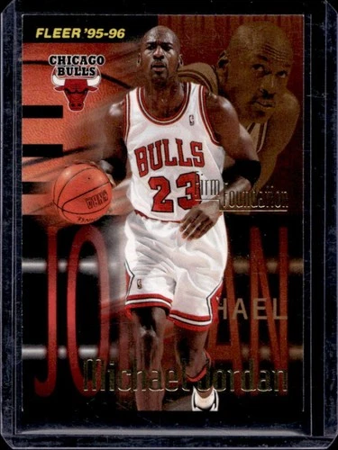 1995-96 Fleer Michael Jordan #323 Bulls