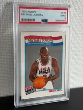 Michael Jordan 1992 USA Basketball Dream Team PSA 9 Mint Barcelona Olympic