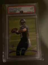 Russell Wilson 2012 Topps Prime #78 Rookie Card PSA 9 MINT. rookie card picture