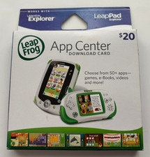 Leapfrog $20 App Center Download Card Works w/ Leapster Explorer