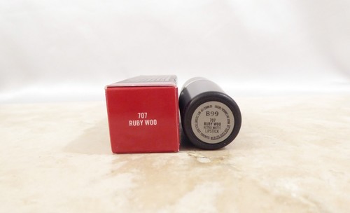 MAC Ruby Woo Retro Matte Lipstick, 707, Full Size, New in Box - Picture 2 of 6